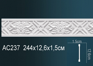 AC237 молдинг с орнаментом Perfect Decor