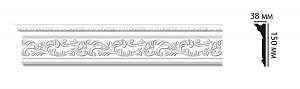 Плинтус потолочный Decomaster D214B (150*38*2000мм)