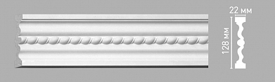 98091 молдинг с рисунком Decomaster (128х22х2400мм)