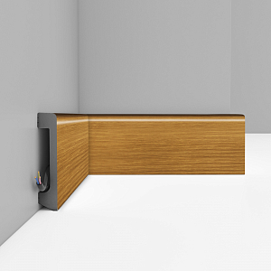 Плинтус Decomaster D235-73/20 (80*17*2400 мм)