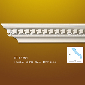 Карниз с орнаментом ET-88304 Lih Haur