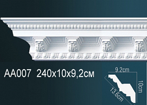 AA007 карниз с орнаментом Perfect Decor
