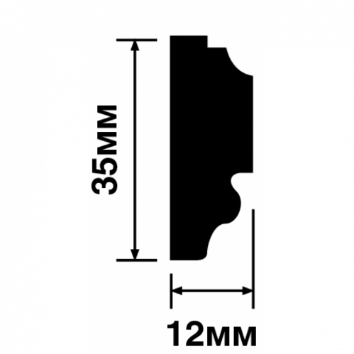 Молдинг D35V1 HIWOOD