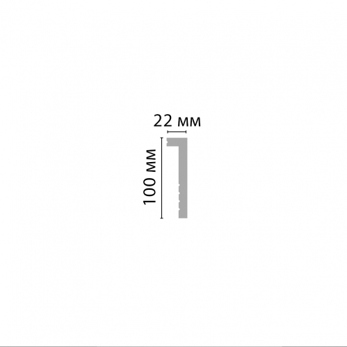 Плинтус D171-115 ДМ (100*22*2000)