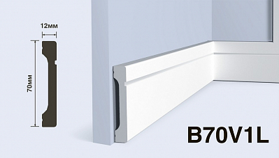 Плинтус B70V1L HIWOOD