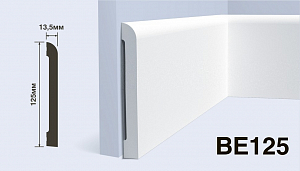 Плинтус BE125 HIWOOD