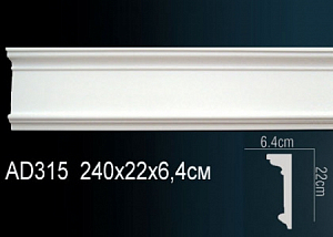 AD315 молдинг гладкий Perfect Decor
