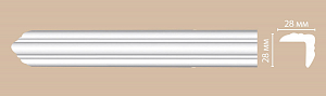 DP-332F молдинг гибкий Decomaster (28*28*2400)