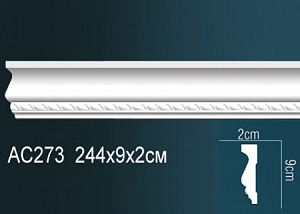AC273 молдинг с орнаментом Perfect Decor