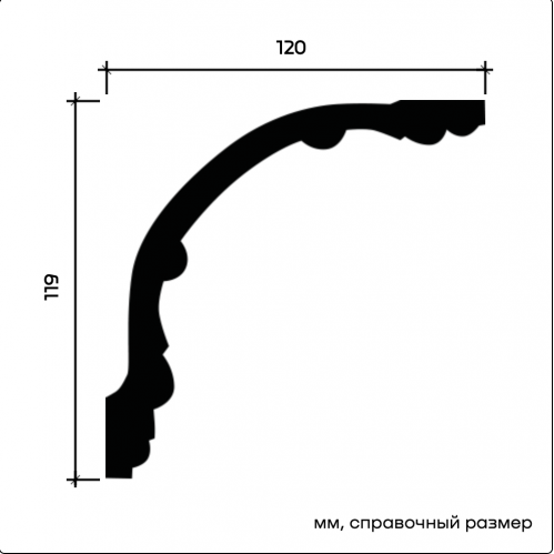 1.50.252 Карниз Европласт