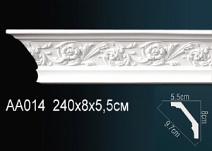 AA014 карниз с орнаментом Perfect Decor