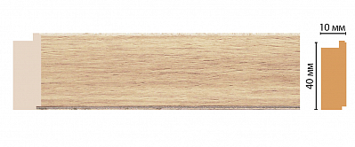 Профиль Decomaster 109-11 (40*10*2400)