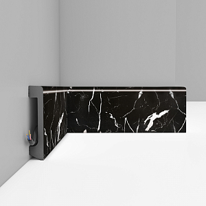 Плинтус Decomaster D235-78/20 (80*17*2400 мм)