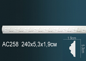 AC258F молдинг гибкий Perfect Decor