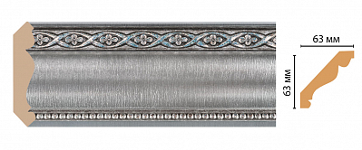 Карниз Decomaster 146-55 (размер 63х63х2400)
