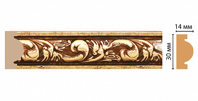 Молдинг Decomaster 157-552 (размер 30х14х2400)