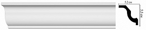 Плинтус потолочный Decomaster D108 (55*52*2000мм)