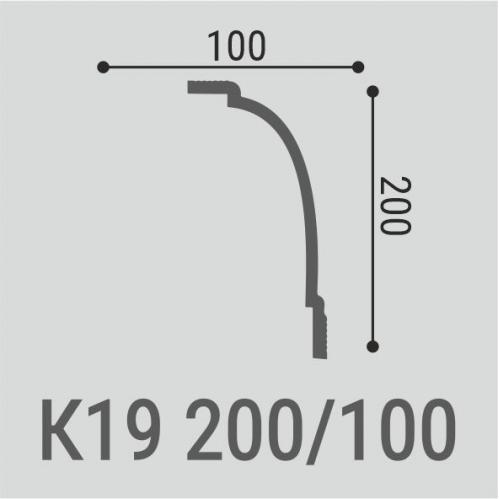 Карниз К19 200-100