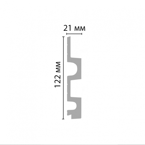 Панель D302-115 ДМ (122*21*2900мм)
