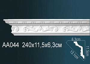 AA044 карниз с орнаментом Perfect Decor