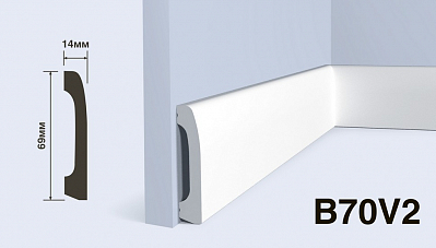 Плинтус B70V2 HIWOOD