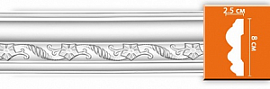 DT 8060 молдинг с орнаментом Decomaster (80х25x2400 мм.)
