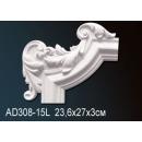 AD308-15L угловой элемент Perfect Decor