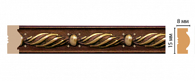Молдинг Decomaster 105-51 (размер 15x8x2400)