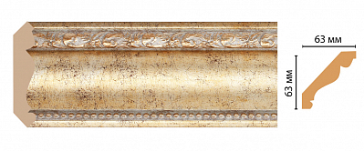 Карниз Decomaster 146-553 (размер 63х63х2400)