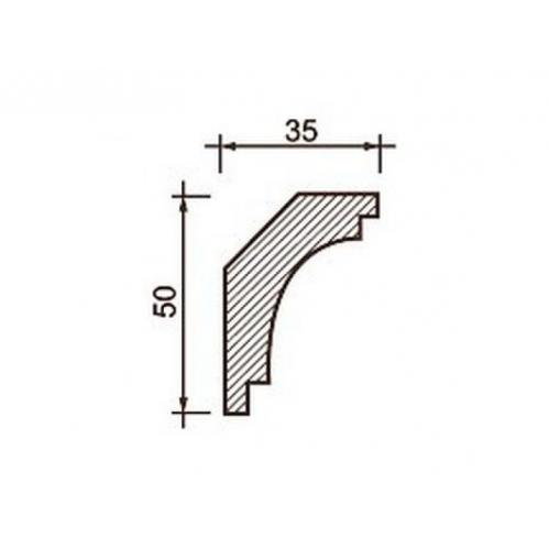 Карниз Кт-17 (50х35мм)
