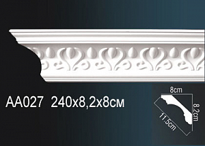 AA027 карниз с орнаментом Perfect Decor