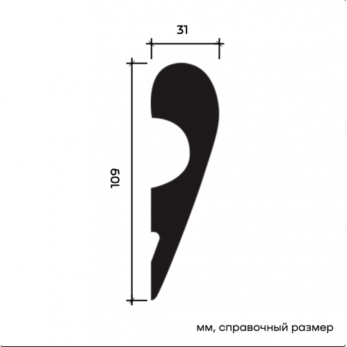 1.51.701 Молдинг Европласт