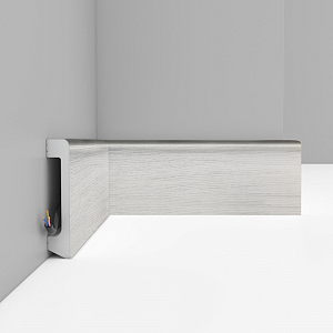 Плинтус Decomaster D235-84 (80*17*2400 мм)