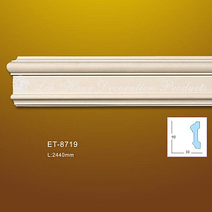 Молдинг гладкий ET-8719 Lih Haur