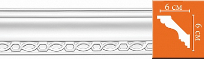 DT 9802 плинтус Decomaster (60х60х2400)