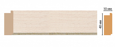 Профиль Decomaster 109-13 (40*10*2400)