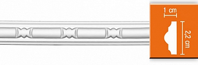 98010F молдинг с рисунком гибкий Decomaster (22*10*2400)