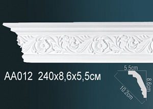 AA012 карниз с орнаментом Perfect Decor