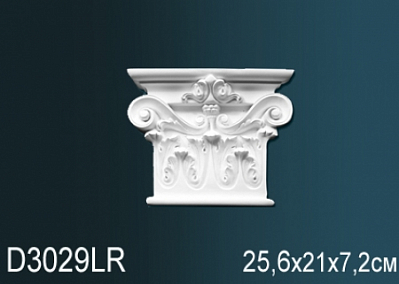 D3029L капитель пилястры Perfect Decor
