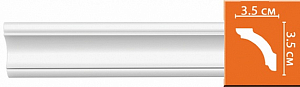 96250F гибкий плинтус Decomaster (Размер: 35х35х2400 мм.)
