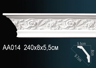 AA014F карниз гибкий Perfect Decor