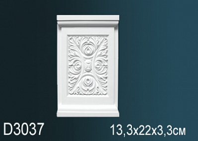 D3037 база пилястры Perfect Decor
