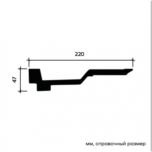1.50.269F Карниз Европласт гибкий