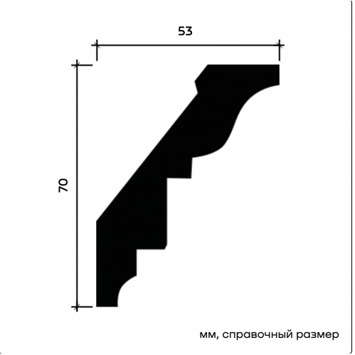 1.50.196F Карниз Европласт гибкий /распродано