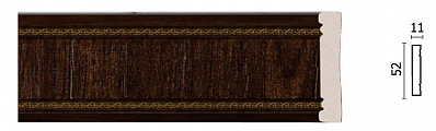 156-1 молдинг (размер 52x11x2400)