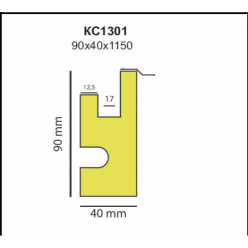 Карниз KD 301 / КС1301