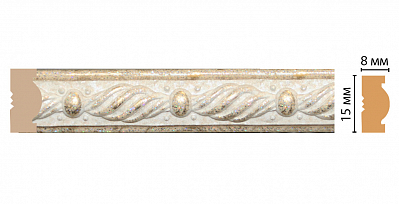 Молдинг Decomaster 105-18 (размер 15x8x2400)