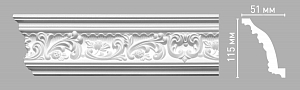95104 плинтус Decomaster (115х51х2400мм)