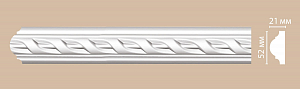 98061F гибкий молдинг с рисунком Decomaster (52*21*2400)