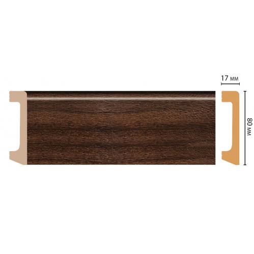 Плинтус Decomaster D235-438/20 (80*17*2400 мм)